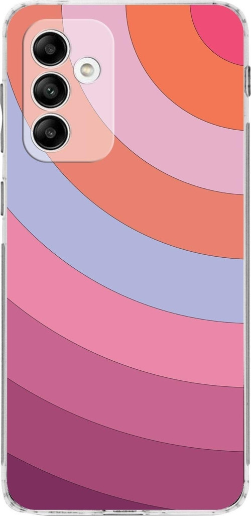 Samsung Galaxy M23 Kamera Korumalı Kapak Renk Cümbüşü Tasarımlı Şeffaf Kılıf