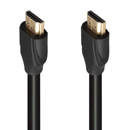 Fully G-507as Plastik Düz Siyah 1.5 Metre Gold Uçlu Hdmi Kablo Bilgisayar Uydu Cihazı Televizyon Arası Görüntü Kablo