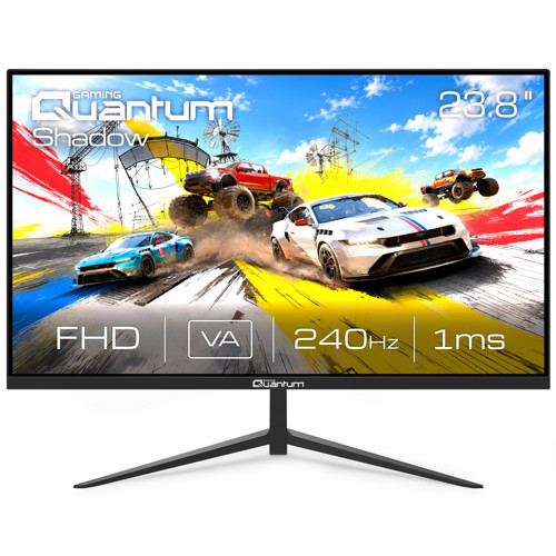 Shadow MG24B FHD VA 240Hz HDMI+DP+USB Dahili Hoparlör 23.8" Flat Siyah Gaming Monitör QNMNT10F080955