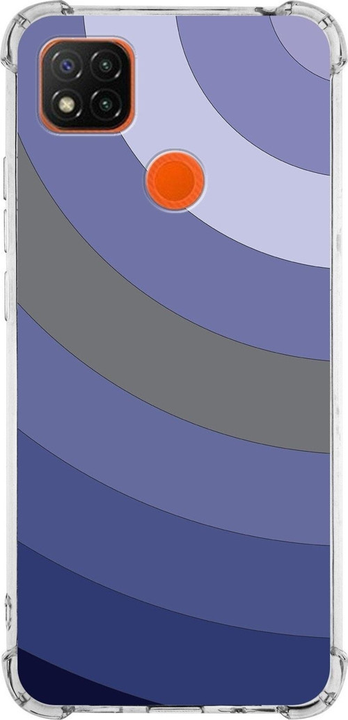 Xiaomi Redmi 9C Köşe Korumalı Antişok Kapak Renk Cümbüşü Tasarımlı Şeffaf Silikon Kılıf