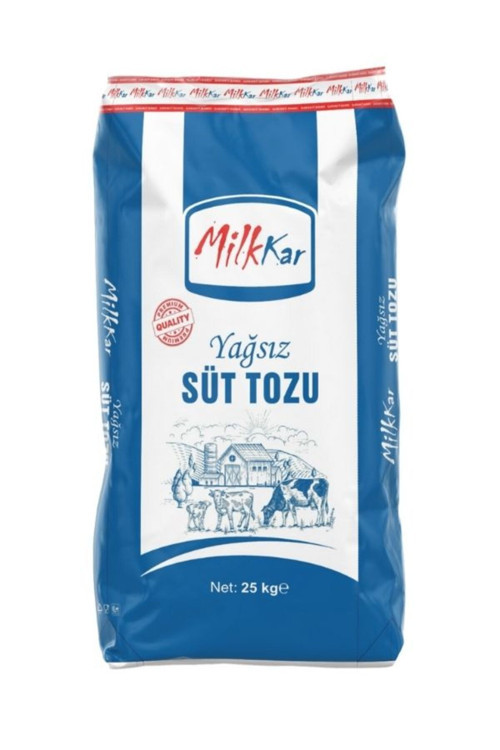 Milkkar Yağsız Süt Tozu 25 Kg