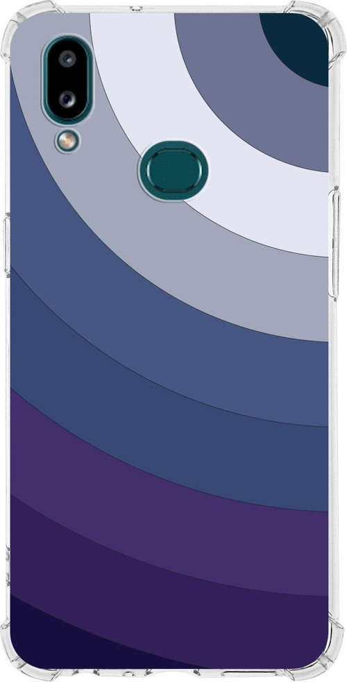 Samsung Galaxy A10S Köşe Korumalı Antişok Kapak Renk Cümbüşü Tasarımlı Silikon Kılıf