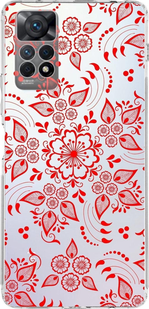 Xiaomi Redmi Note 11 Pro Uyumlu Kapak Nostalji Desen Tasarımlı Şeffaf Kılıf