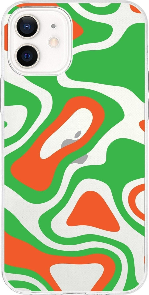 Iphone 12 Uyumlu Kapak Desenli Silikon