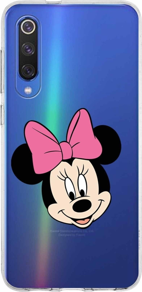 Xiaomi Mi 9 Se Uyumlu Kapak Minnie Mouse Tasarımlı Şeffaf Silikon Kılıf