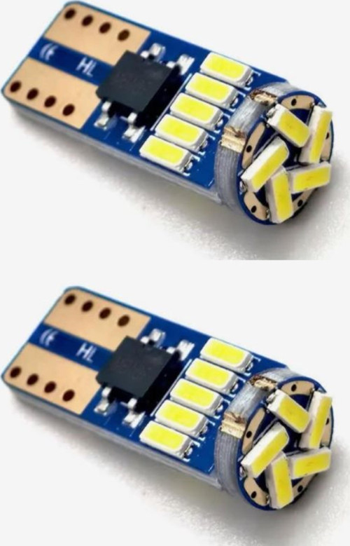 YLC T10 Led 15 Ledli W5w Metal Ultra PowerBEYAZ Park, Plaka Tavan Ampulü 2 Adet