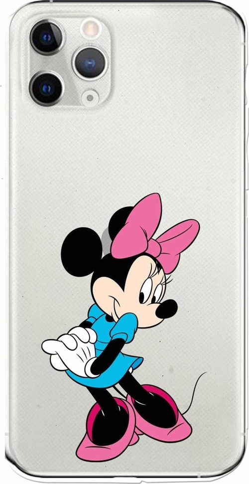 Apple Iphone 11 Pro Uyumlu Kamera Korumalı Kapak Minnie Mouse Tasarımlışeffaf Kılıf