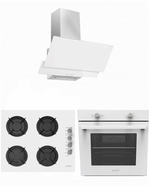 Line Beyaz 3 Lü Ankastre Set (ED401-EO320-EF200)