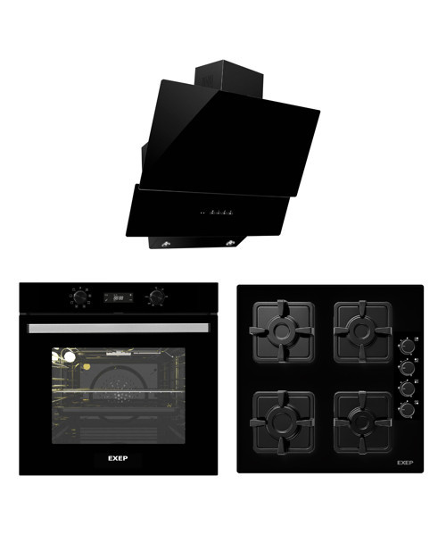 CLASS SİYAH 3 LÜ ANKASTRE SET (ED402-EO320-EF260)