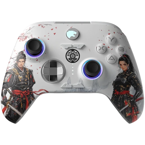 Force RGB Kablosuz Beyaz Gamepad (2.4G, Bluetooth,Kablolu) (PC Uyumlu)