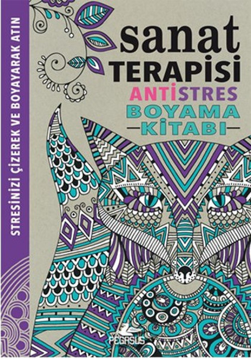 Sanat Terapisi Antistres Boyama Kitabı