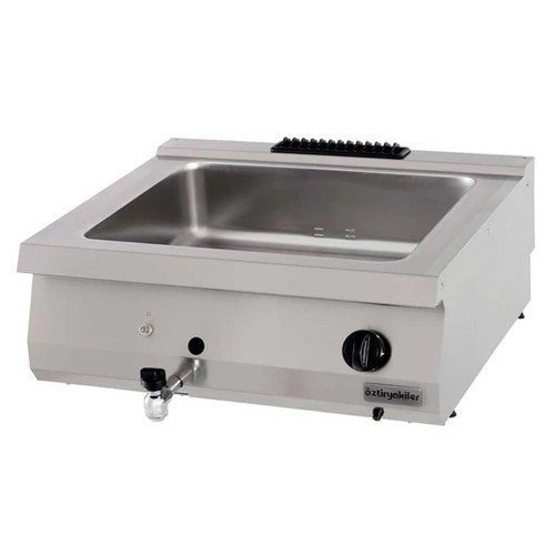 Yeni 700 Set Üstü Bain Marie Gazlı 80x70x30-gn Obg 8070