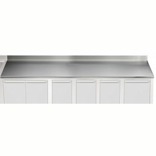 Professional Üst Tabla, Sırtlı, 4000 Mm, 1,5 Mm Kalınlıkta Üst Tabla 18 Mm Kalınlığında Ses Sönümlendirici Malzeme Ve Ayrıca 2 Paslanmaz Kayıtla Güçlendirilmiştir - Modular Line TPLA40A