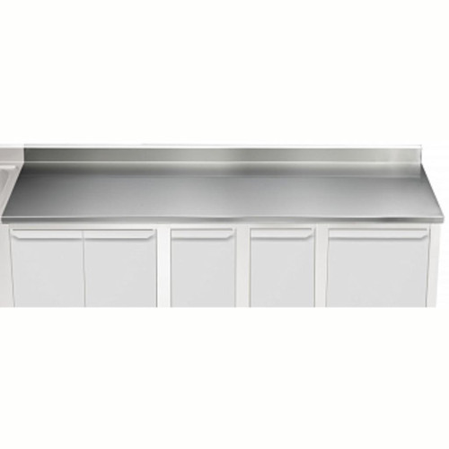 Professional Üst Tabla, Sırtlı, 3300 Mm, 1,5 Mm Kalınlıkta Üst Tabla 18 Mm Kalınlığında Ses Sönümlendirici Malzeme Ve Ayrıca 2 Paslanmaz Kayıtla Güçlendirilmiştir - Modular Line TPLA33A
