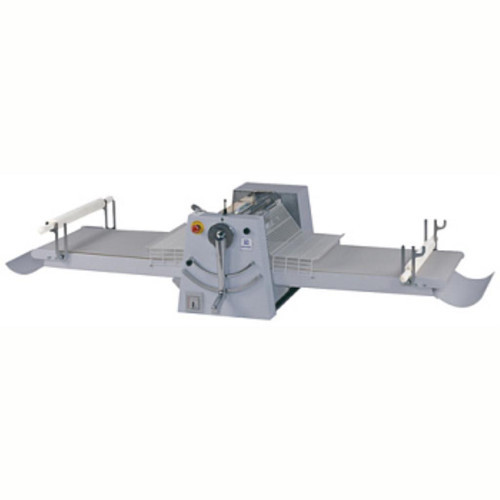 Professional Set Üstü Hamur Açma Makinesi, Kanatları Dikey Olarak Kaldırılabilir, Çalışma Genişliği 500 Mm, Bant Uzunluğu 800 Mm, Demonte Sıyırıcılar, 1-hızlı. 3 Ph LMP500B8T3