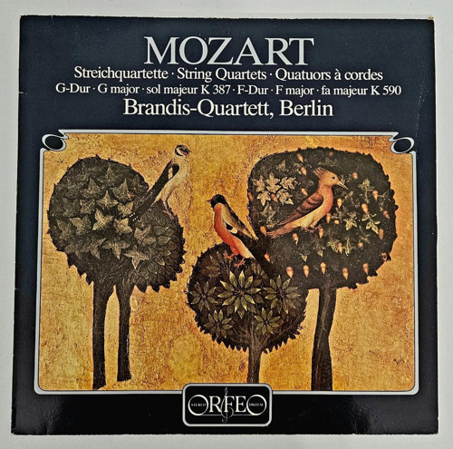 MOZART - String Quartets Nr.14 & Nr.23 (Yaylı Çalgılar Dörtlüsü, Almanya Baskı)