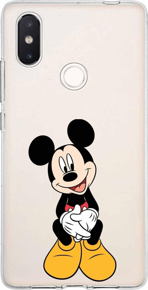 Xiaomi Mi 8 Se Uyumlu Kapak Mickey Mouse Tasarımlı Şeffaf Silikon Kılıf