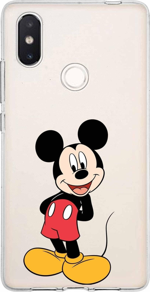 Xiaomi Mi 8 Se Uyumlu Kapak Mickey Mouse Tasarımlı Şeffaf Silikon Kılıf