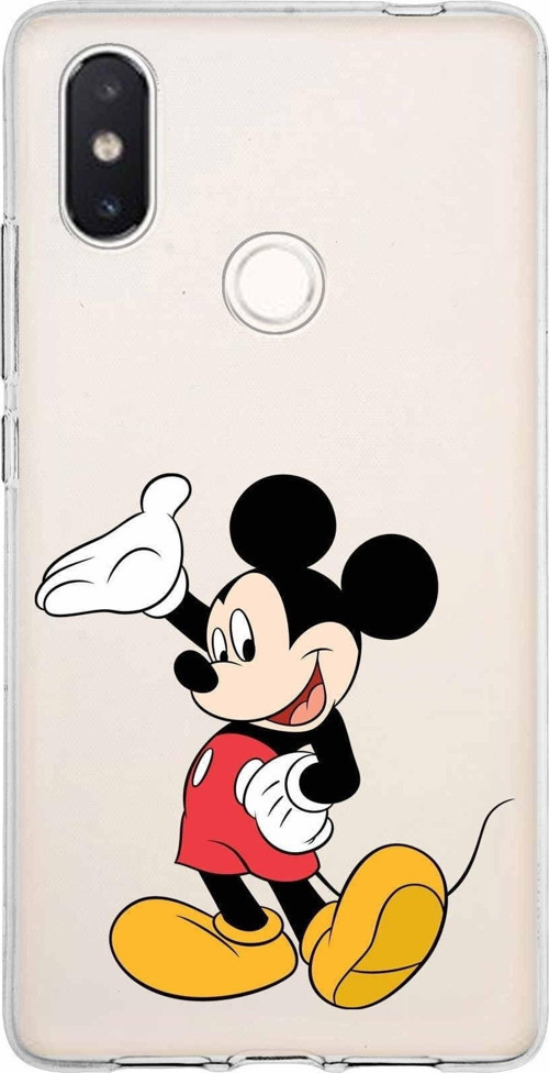 Xiaomi Mi 8 Se Uyumlu Kapak Mickey Mouse Tasarımlı Şeffaf Silikon Kılıf