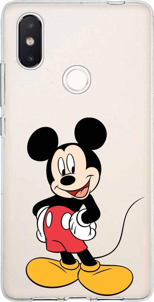 Xiaomi Mi 8 Se Uyumlu Kapak Mickey Mouse Tasarımlı Şeffaf Silikon Kılıf