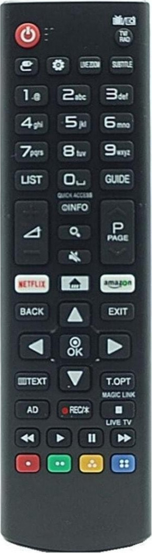 Polotech Lg Akb75095308 Amazon Ve Netflix Tuşlu Led Tv Uzaktan Kumanda