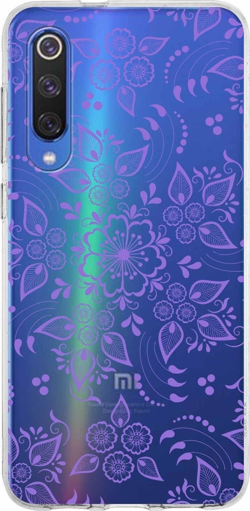 Xiaomi Mi 9 Se Uyumlu Kapak Nostalji Desen Tasarımlı Şeffaf Silikon Kılıf