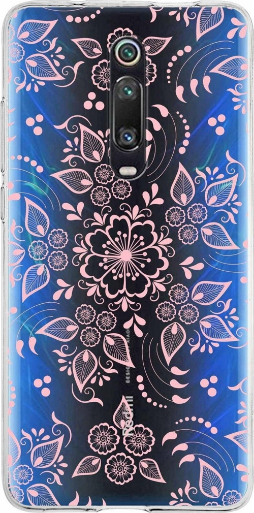 Xiaomi Redmi K20 Uyumlu Kapak Nostalji Desen Tasarımlı Şeffaf Silikon Kılıf