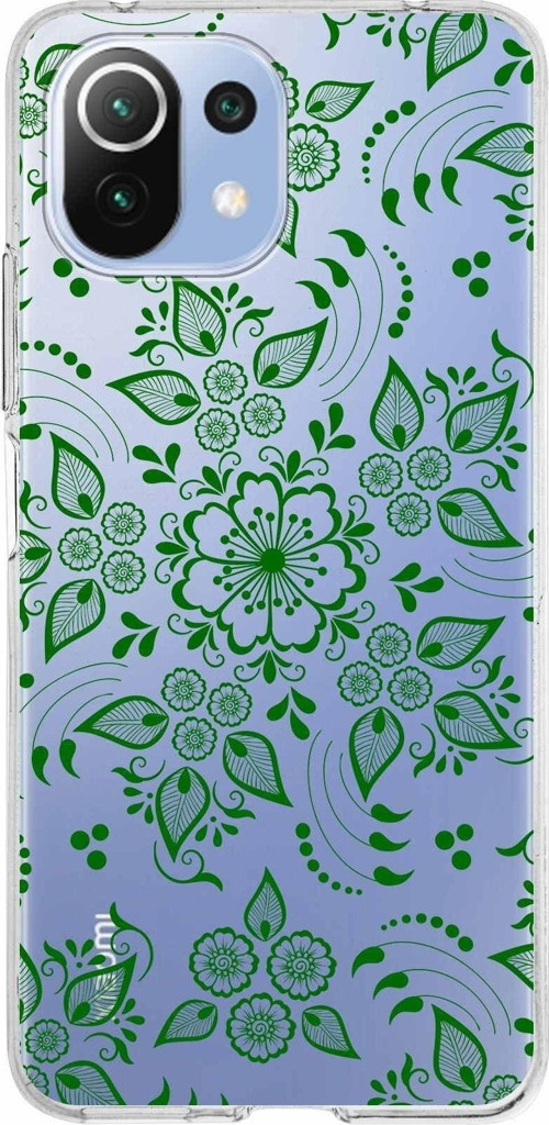 Xiaomi Mi 11 Lite Uyumlu Kapak Nostalji Desen Tasarımlı Şeffaf Silikon Kılıf