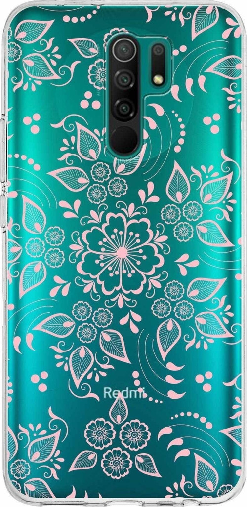 Xiaomi Redmi 9 Uyumlu Kapak Nostalji Desen Tasarımlı Şeffaf Silikon Kılıf