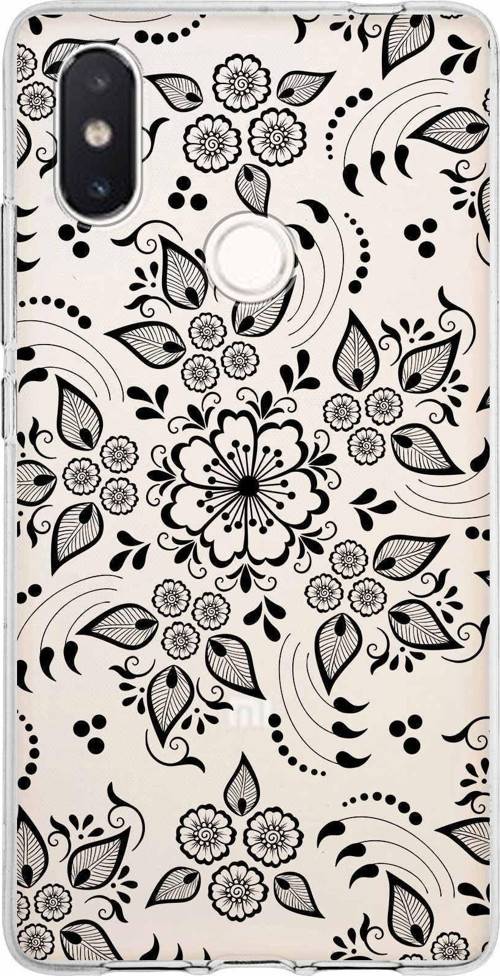 Xiaomi Mi 8 Se Uyumlu Kapak Nostalji Desen Tasarımlı Şeffaf Silikon Kılıf