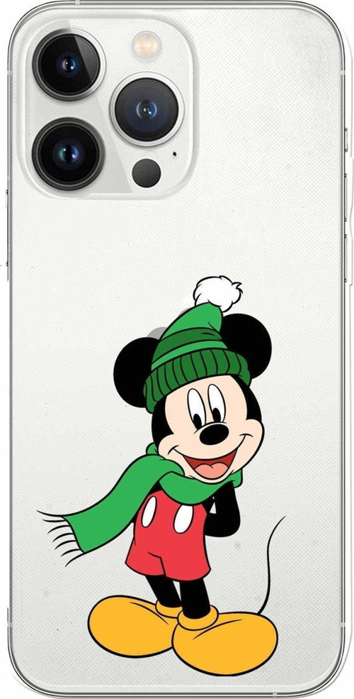 Apple Iphone 13 Pro Uyumlu Kamera Korumalı Kapak Mickey Mouse Tasarımlışeffaf Kılıf