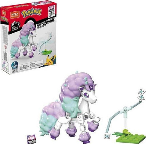 Mega Construx Pokemon Galarian Ponyta Set GYG94