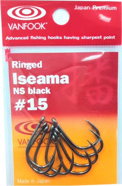 Ringed Iseama Delikli İğne NS Black #15