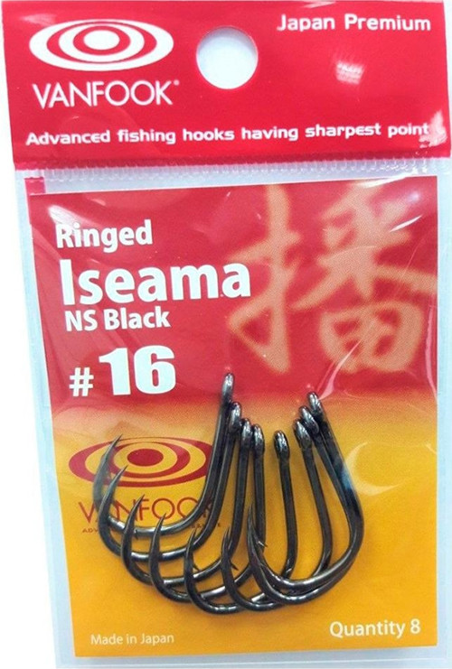 Ringed Iseama Delikli İğne NS Black #16