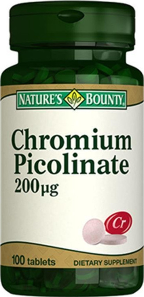 Chromium Picolinate 200 ug 100 Tablet