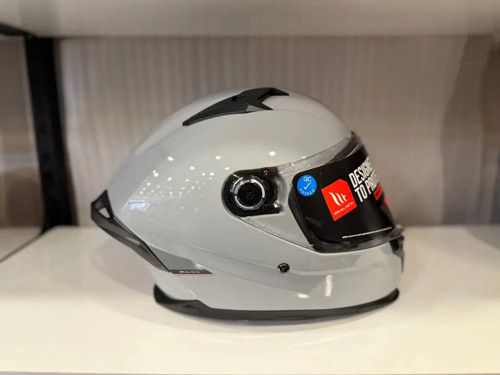KASK MT BRAKER SV SOLİD A12 PARLAK NARDO GRİ