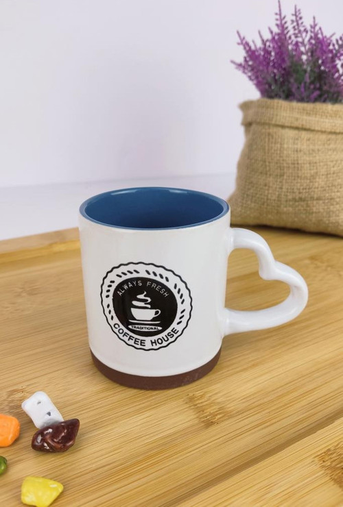New Bone Porselen Mini Kupa Espresso Fincanı 7 Cm Beyaz - HLT-47 C320.049