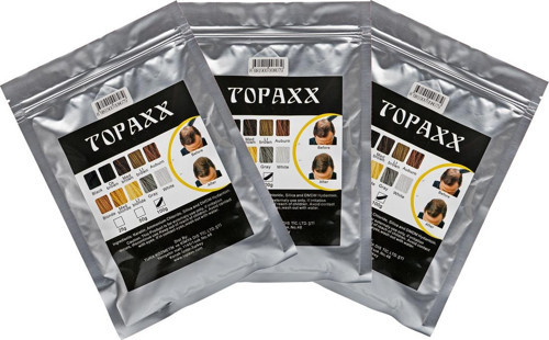 3 Adet Orta Kahverengi/Medium Brown Saç Dolgunlaştırıcı ve Seyrek Kapatıcı Saç Fiber Tozu 100g Refill Paket
