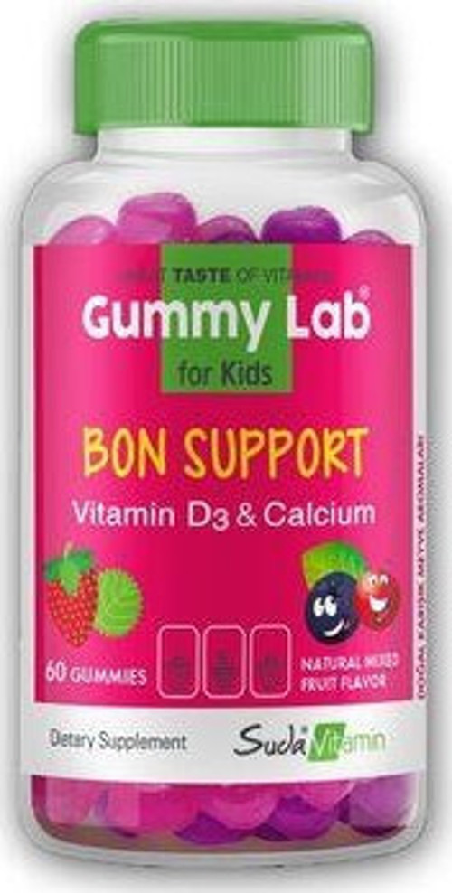 Gummylab Bon Support Kıds Karışık Aroma 60 Gummies