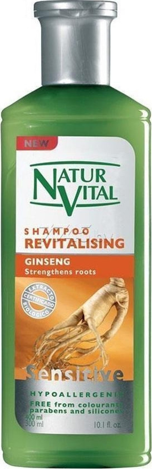 Sensitive grinsengr Shampoo 300 ml.