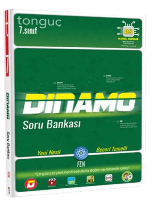 Tonguç Akademi 7. Sınıf Fen Bilimleri Dinamo Soru Bankası