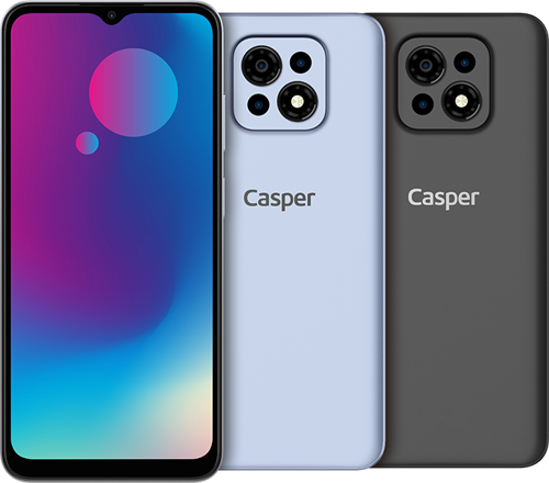VIA M35 4+4 GB RAM 128 GB SİYAH (CASPER TÜRKİYE GARANTİLİ)