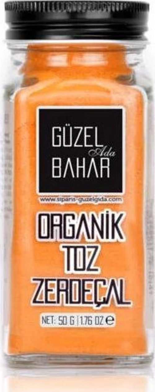 50 gr Organik Toz Zerdeçal