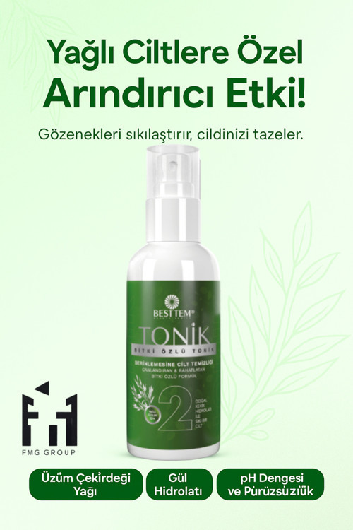 Arındırıcı Tonik – Yağlı Cilt Tipi Için | Gözenek Sıkılaştırıcı Ve Canlandırıcı | 135 Ml