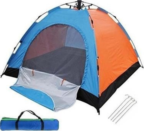 Otomatik Kurulumlu Kamp Çadırı 4-5 Kişilik (200x200)