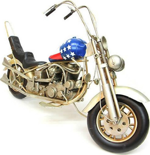 Dekoratif Metal Motosiklet Biblo Dekoratif Hediyelik