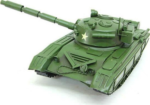 Dekoratif Metal Tank Dekoratif Biblo Masaüstü Hediyelik