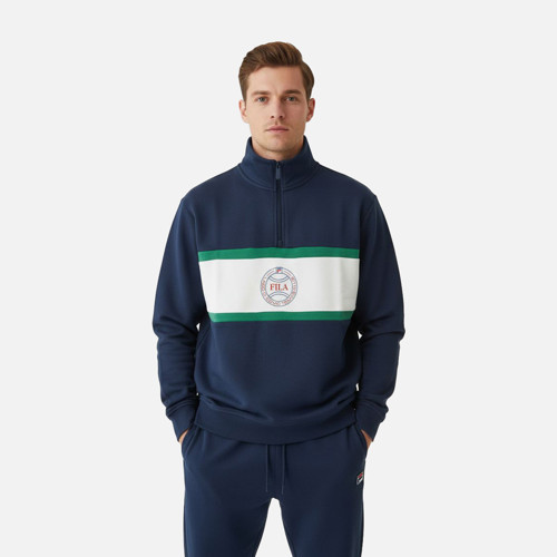 Erkek Yarım Fermuar Sweatshirt Parella Loose Half-Zip Fam1113.53029