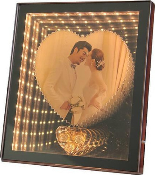 Ayna Led li Çerçeve Led Işıklı Fotoğraf Çerçevesi