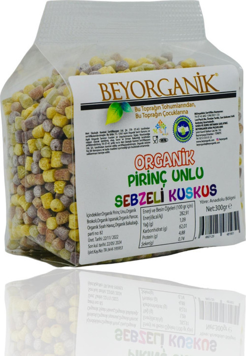 Pirinç Unlu Sebzeli Kuskus 300gr